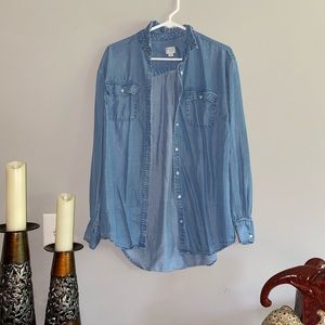 denim button up